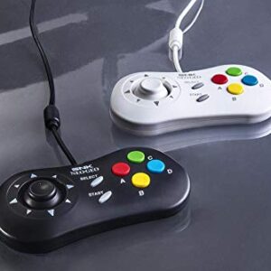 NEOGEO Mini Console Official Control Pad: Black (NEOGEO Mini)