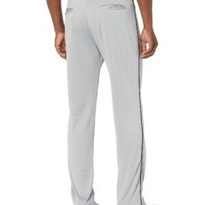 Rawlings | LAUNCH SERIES Full Length Baseball Pants | Adult Medium | Grey/Black