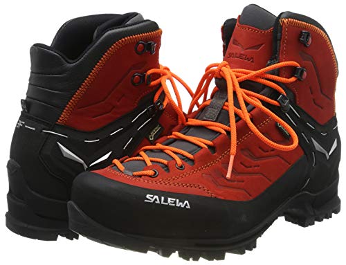 Salewa Mens MS Rapace Gore-TEX High Rise Hiking Shoes, Red (Bergrot/Holland), 9 US