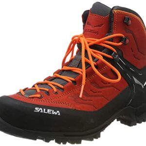 Salewa Mens MS Rapace Gore-TEX High Rise Hiking Shoes, Red (Bergrot/Holland), 9 US