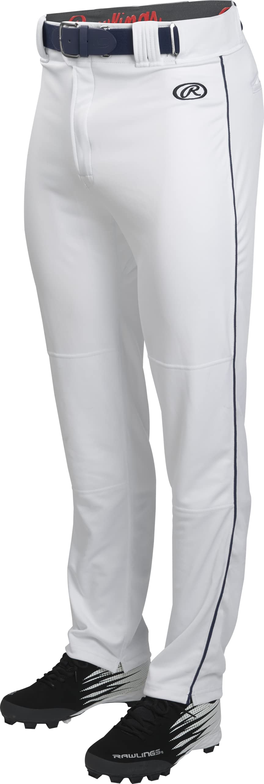 Rawlings Boys Ylnchsrp-w/N-91 Pant, White/Navy, X-Large US