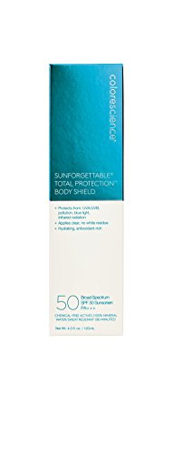 Colorescience Sunforgettable Total Protection SPF 50 Body Shield, 4 fl. Oz (Pack of 1)