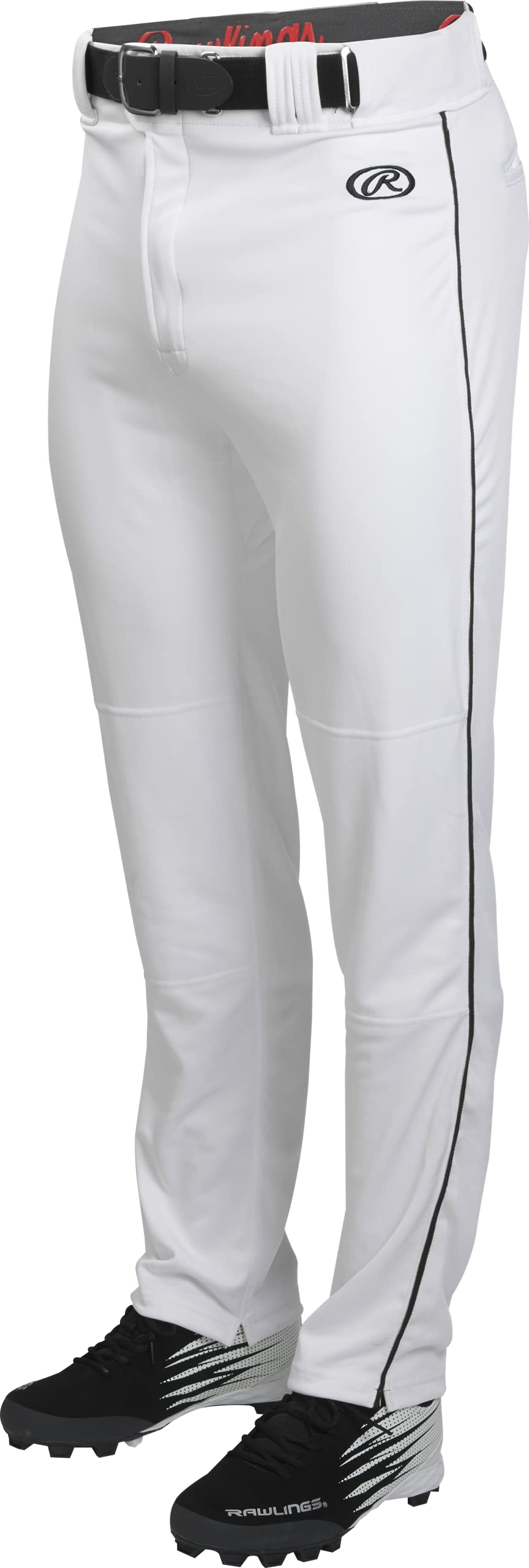 Rawlings Boys Ylnchsrp-w/B-89 Pant, White/Black, Medium US