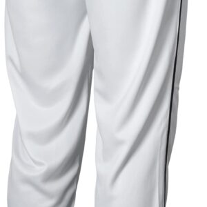 Rawlings Boys Ylnchsrp-w/B-89 Pant, White/Black, Medium US