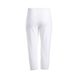 Mizuno Women's Stretch Unbelted Softball Pant, White, Medium