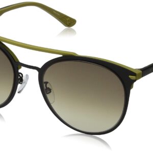 Police Men's Spl494 Square Sunglasses, Gold, 54 mm