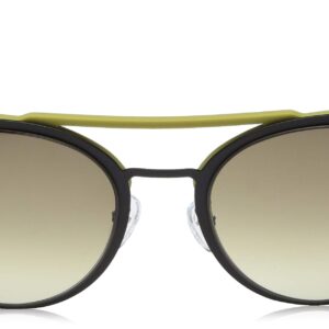 Police Men's Spl494 Square Sunglasses, Gold, 54 mm