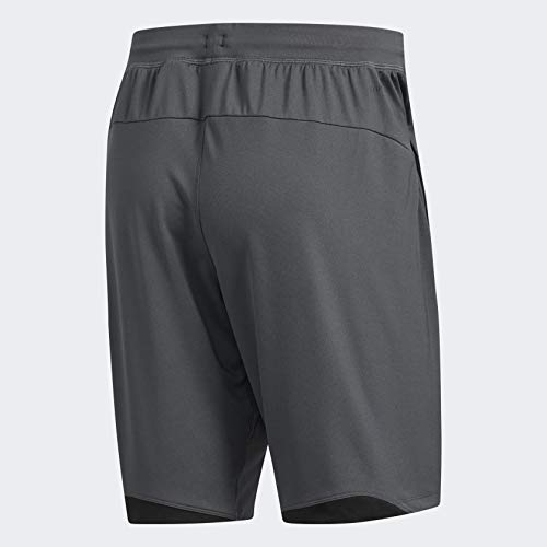 adidas Men's 4KRFT Sport 9-Inch Short Badge of Sport Gray X-Large