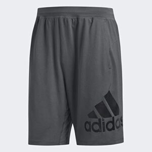 adidas Men's 4KRFT Sport 9-Inch Short Badge of Sport Gray X-Large