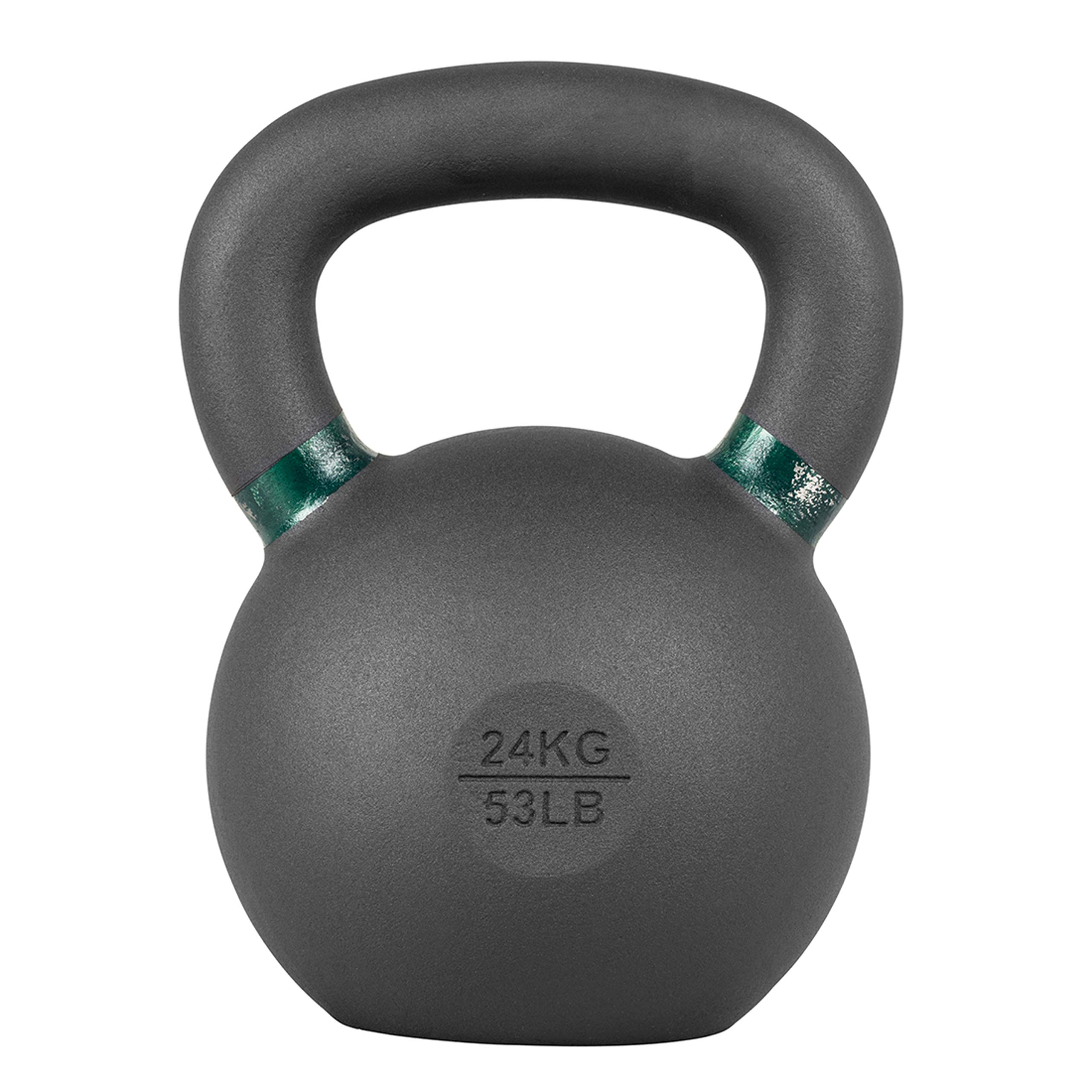 Lifeline Kettlebell Weight – 24 kg/53 lb , Black