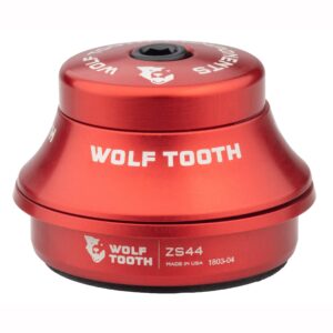 wolf tooth premium zs44/28.6 upper headset 15mm stack red