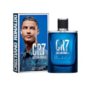 Cristiano Ronaldo - CR7 Play It Cool - Men's Eau de Toilette Spray - Fresh Spicy & Aromatic Fragrance With Notes of Bergamot, Cardamom & Amber - 1.7oz