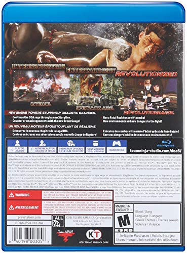 Dead or Alive 6 - PlayStation 4