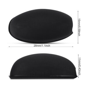 3Pcs/Lot Saxophone Rubber Thumb Rest, Palm Key Pads Cushions Finger Protector Tools For Soprano Alto Tenor Sax Wind Instruments Black Alto Sax Palm Key Risers Saxophone Palm Key Risers