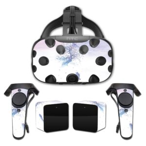 mightyskins skin compatible with htc vive full coverage - long way to fuji | protective, durable, and unique vinyl decal wrap cover | easy to apply, remove, and change styles | made in the usa