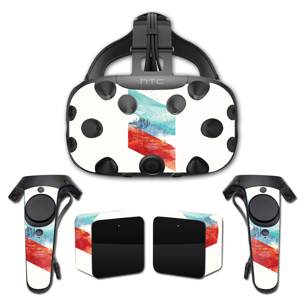 MightySkins Skin Compatible with HTC Vive Full Coverage - Mountain Stripes | Protective, Durable, and Unique Vinyl Decal wrap Cover | Easy to Apply, Remove, and Change Styles | Made in The USA