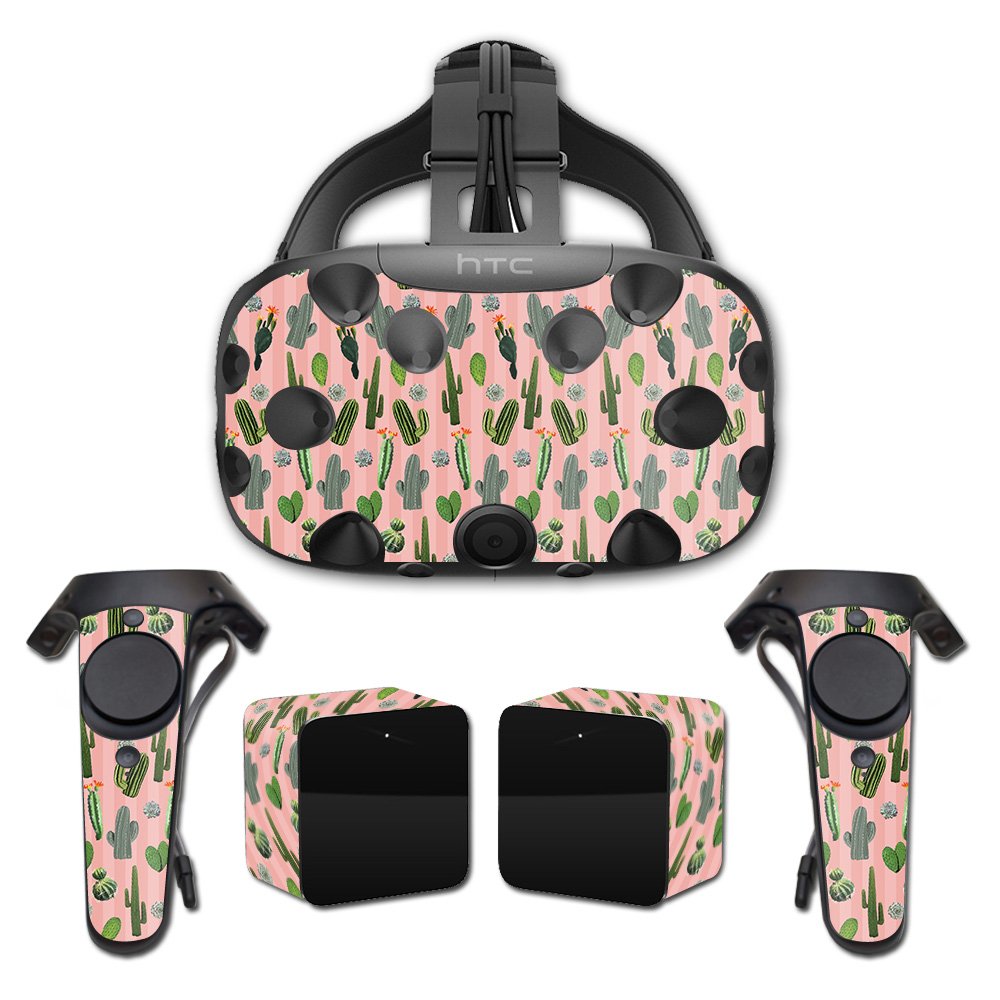 MightySkins Skin Compatible with HTC Vive Full Coverage - Cactus Garden | Protective, Durable, and Unique Vinyl Decal wrap Cover | Easy to Apply, Remove, and Change Styles | Made in The USA