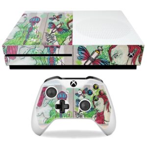 mightyskins skin compatible with microsoft xbox one s - modern technology | protective, durable, and unique vinyl decal wrap cover | easy to apply, remove, and change styles | made in the usa