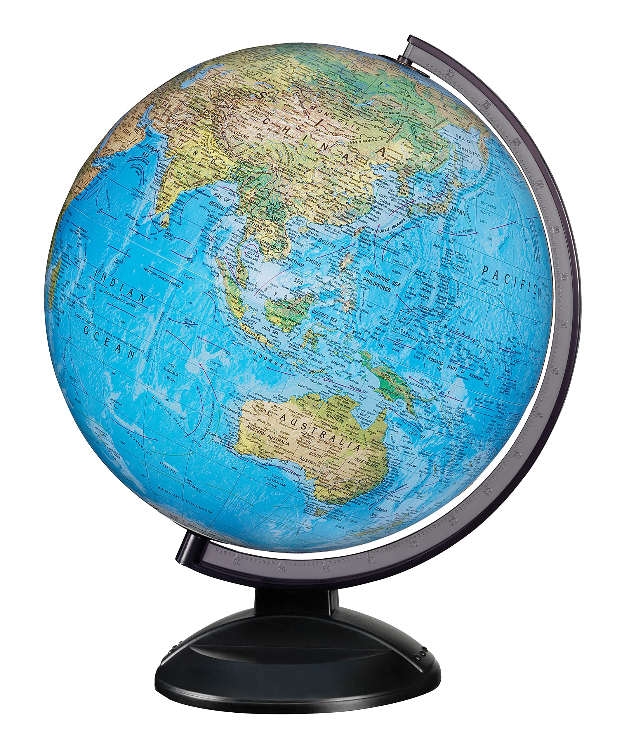 Replogle 12" RTA -Ready to Assemble World Globe (30cm diameter) blue