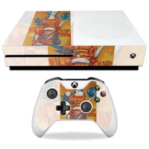 mightyskins skin compatible with microsoft xbox one s - mother earth | protective, durable, and unique vinyl decal wrap cover | easy to apply, remove, and change styles | made in the usa