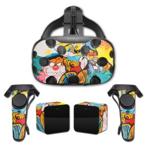 MightySkins Skin Compatible With HTC Vive Full Coverage - Jealousy | Protective, Durable, and Unique Vinyl Decal wrap cover | Easy To Apply, Remove, and Change Styles | Made in the USA