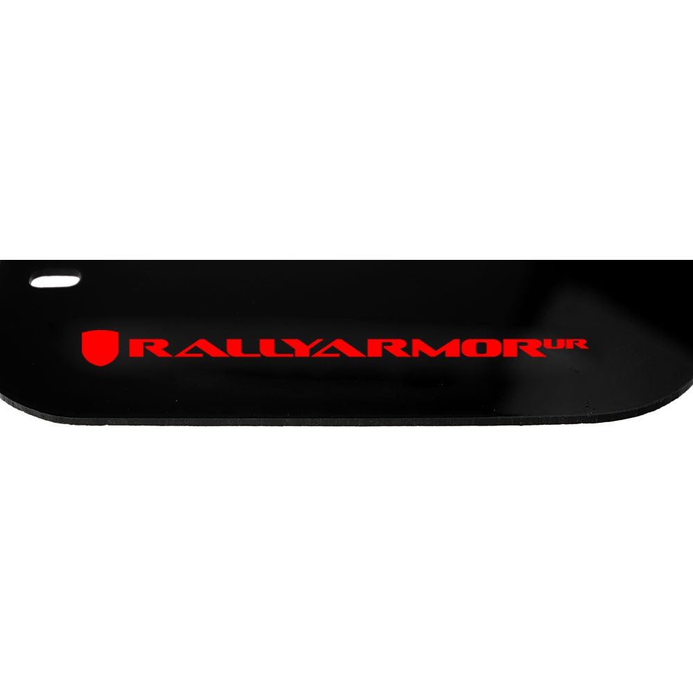 Rally Armor Mud Flap Black With Red Logo Set 2013-2018 Focus ST and 2016-2018 Focus RS