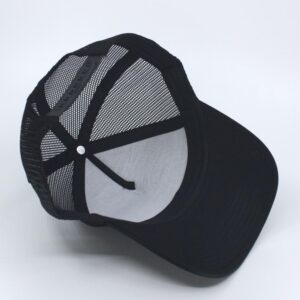 Plain Two Tone Cotton Twill Mesh Adjustable Trucker Baseball Cap