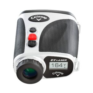 callaway 350tl laser golf rangefinder with slope mode, 5x magnification, 800 yards range