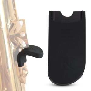 saxophone thumb rest, 2pcs comfortable rubber finger rest cushion pads for soprano alto tenor sax sax thumb rest cushion