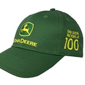 John Deere Mens 100 Year Anniversary Cap- Green