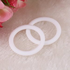 20Pcs Baby Pacifier Chain Clips Adapter Holder Soft Baby Relief Holder Rings Birthday Shower Gift