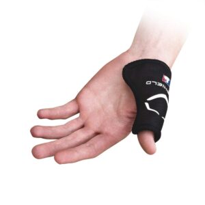 evoshield protective thumb guard, black, 5" x 4"