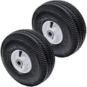 2pk flat free front wheel tire for toro time cutter z 4.10/3.50-4 105-3471