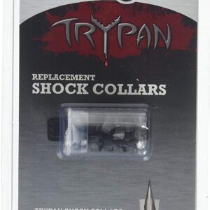 Rage Replacement Shock Collar Hypodermic Trypan Crossbow Titanium Construction 2" Cut, Silver, One Size (R35207)