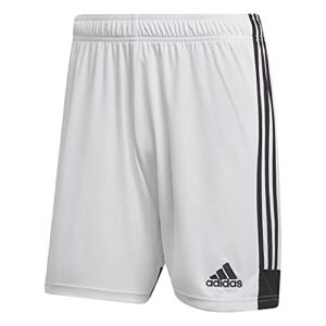 adidas kids' youth tastigo 19 short, white/black, medium