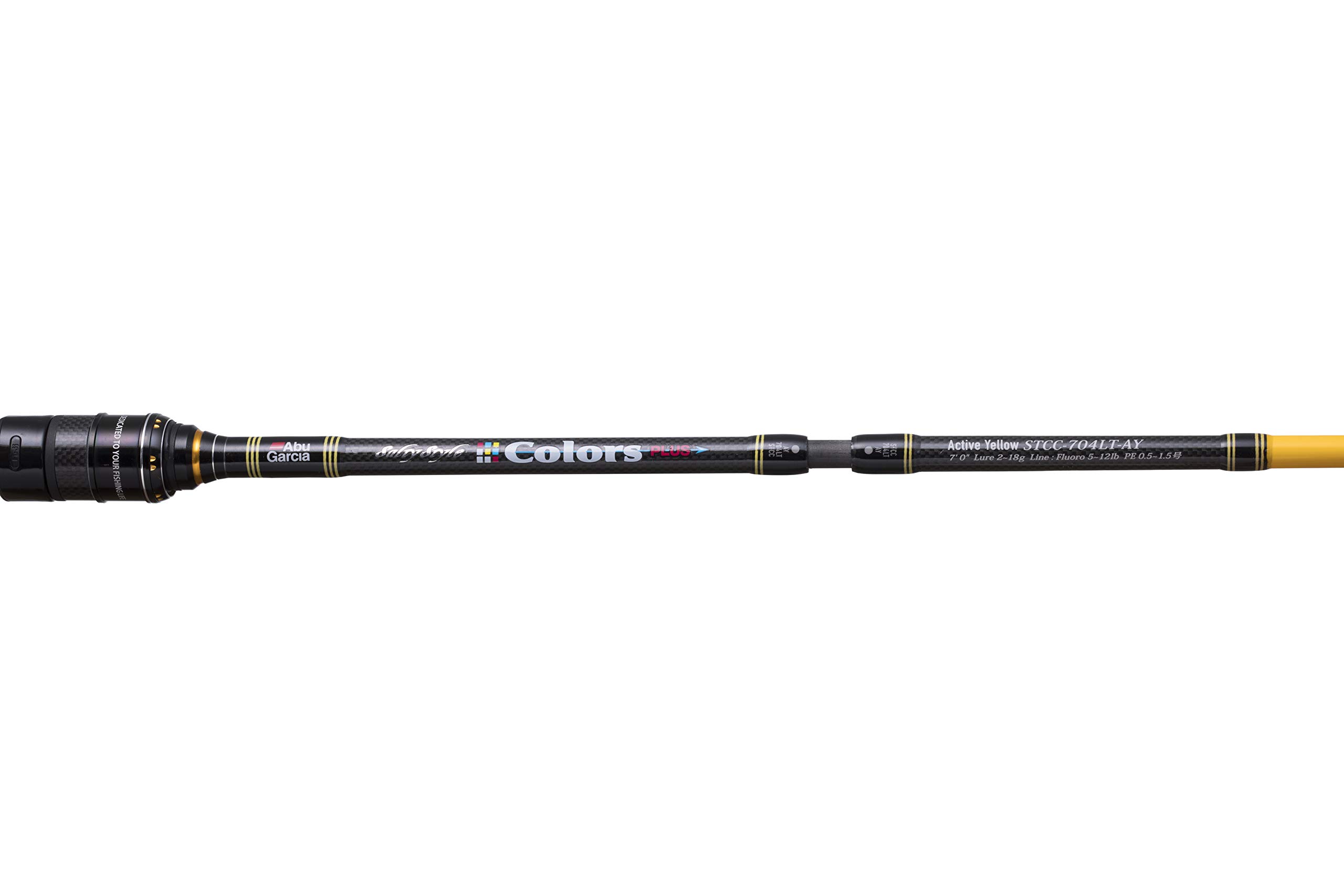 Abu Garcia STCC-704LT-AY Light Game Bait Rod, Salty Style, Colors, 4-Piece Pack Rod, Horse Mackerel, Rockfish, Mackerel, Plated, Bait Finesse