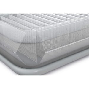 Intex Comfort Plush Elevated Dura-Beam Airbed with Internal Electric Pump, Bed Height 22", Queen