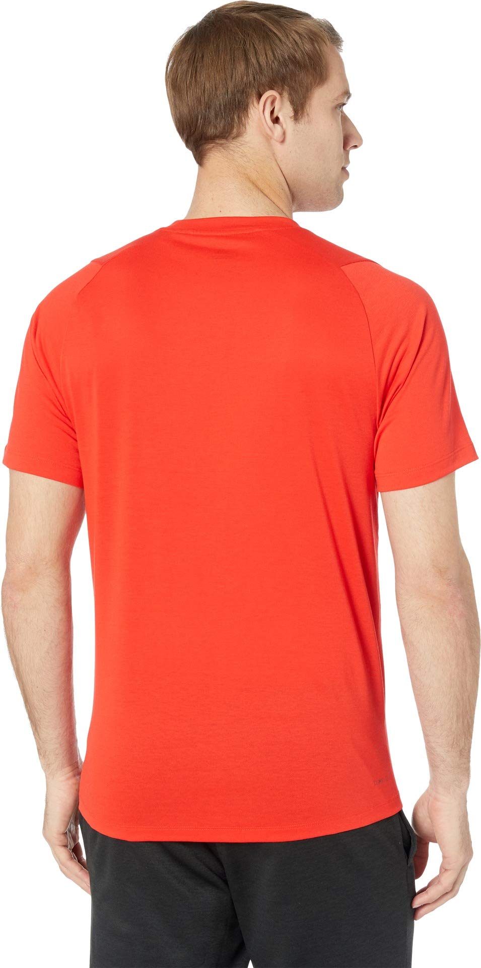 adidas Men's FreeLift Sport Prime Lite Weightlifting Tee, Active Red, Medium