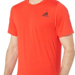 adidas Men's FreeLift Sport Prime Lite Weightlifting Tee, Active Red, Medium