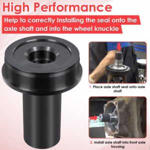 6697 Wheel Knuckle Vacuum Oil Seal Installer Tool for Ford 2005 to Current F-250 F-350 Axle Tools, Axle Shaft Seal Installer Tool