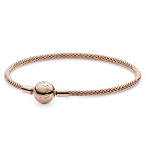 pandora rose mesh bracelet