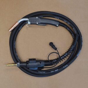 Profax M250-3035-15 Mig Gun - 250 AMP.030-.035 wire, 15 ft - Fits Miller