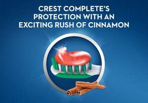 Crest Complete Cinnamon Rush 5.4 OZ (Pack of 6)