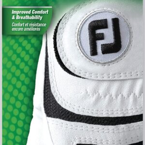 FootJoy Weather Sof Golf Gloves New White Left Hand large