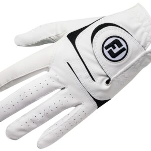 FootJoy Weather Sof Golf Gloves New White Left Hand Cadet Large