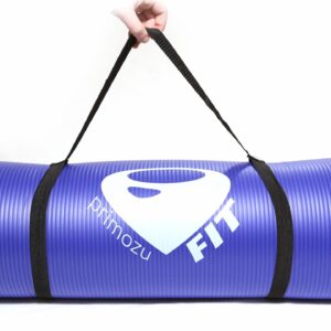 Primozu FIT Ultra-Thick Yoga Mat (BLUE, 5/8")