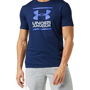 Under Armour Men's Global Foundation Short-Sleeve T-Shirt , Academy Blue (408)/Royal Blue, 3X-Large