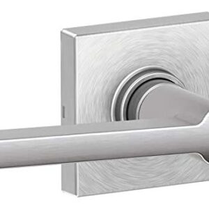 SCHLAGE J10SOL626COL J10-SOL-COL Solstice Passage Door Lever Set with Decorative Collins Trim (Formerly Dexter)