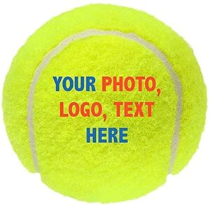 custom personalized tennis ball without base