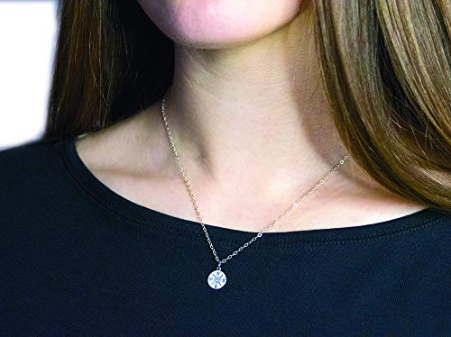 EFYTAL Retirement Gifts for Women, 925 Sterling Silver Compass Necklace, Female Retirement Gifts 2024, Happy Retirement, Retirement for Teacher, Nurse, Boss, Coworker Farewell Gifts